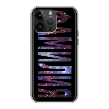 Силиконовый чехол на Iphone 14 Pro Max с принтом ФАМИЛИЯ