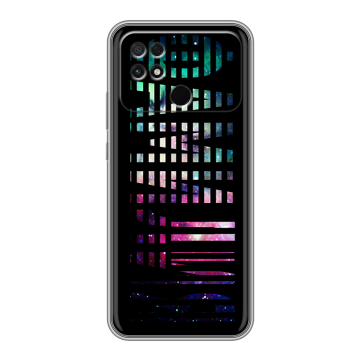Силиконовый чехол на Xiaomi Poco C40 с принтом ФАМИЛИЯ