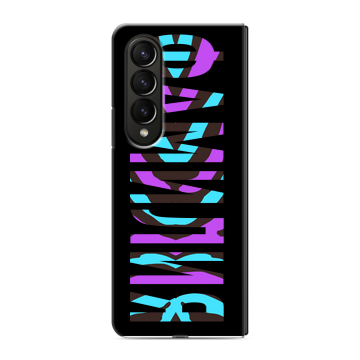 Пластиковый чехол на Samsung Galaxy Z Fold 4 с принтом ФАМИЛИЯ