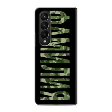 Пластиковый чехол на Samsung Galaxy Z Fold 4 с принтом ФАМИЛИЯ