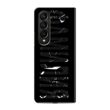 Пластиковый чехол на Samsung Galaxy Z Fold 4 с принтом ФАМИЛИЯ