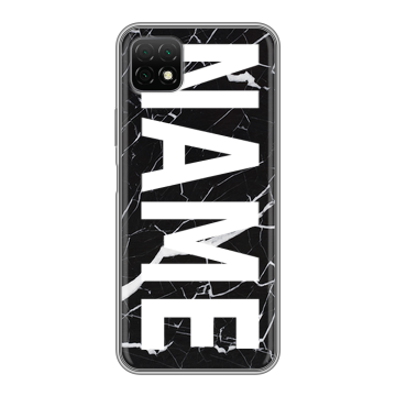 Силиконовый чехол на Wiko T3 с принтом NAME