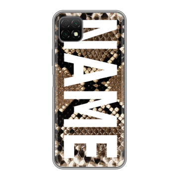 Силиконовый чехол на Wiko T3 с принтом NAME