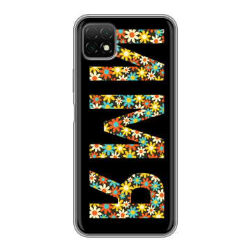 Силиконовый чехол на Wiko T3 с принтом ИМЯ
