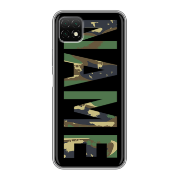 Силиконовый чехол на Wiko T3 с принтом NAME