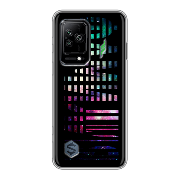 Силиконовый противоударный чехол на Xiaomi Black Shark 5 с принтом ФАМИЛИЯ