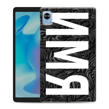 Силиконовый чехол на Realme Pad Mini с принтом ИМЯ