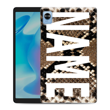 Силиконовый чехол на Realme Pad Mini с принтом NAME