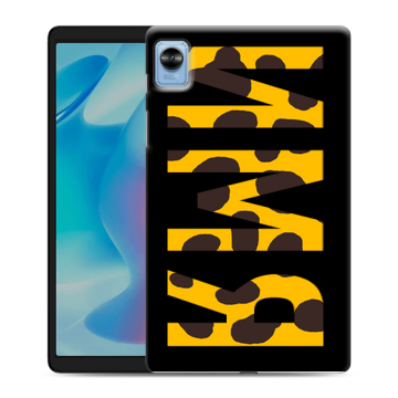Силиконовый чехол на Realme Pad Mini с принтом ИМЯ