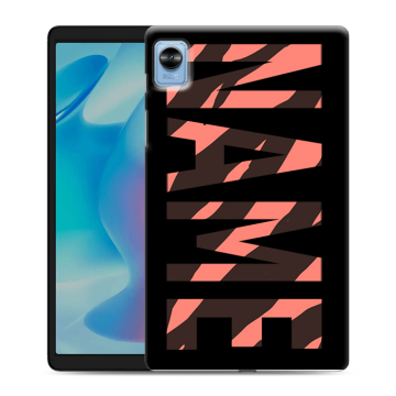 Силиконовый чехол на Realme Pad Mini с принтом NAME