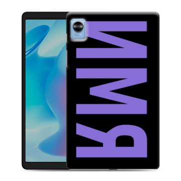 Силиконовый чехол на Realme Pad Mini с принтом ИМЯ