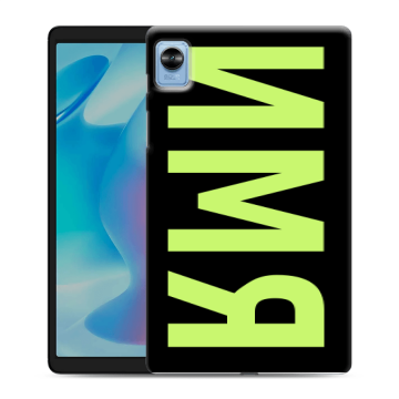 Силиконовый чехол на Realme Pad Mini с принтом ИМЯ