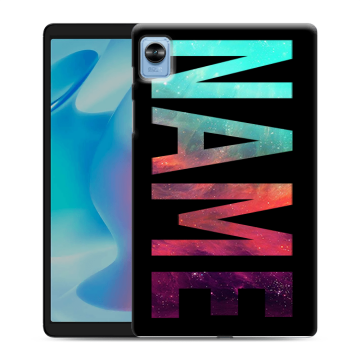 Силиконовый чехол на Realme Pad Mini с принтом NAME