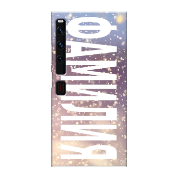 Пластиковый чехол на Huawei Mate Xs 2 с принтом ФАМИЛИЯ