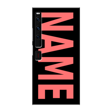 Пластиковый чехол на Huawei Mate Xs 2 с принтом NAME