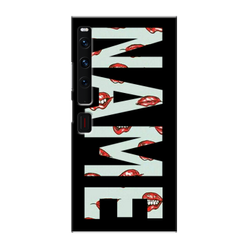 Пластиковый чехол на Huawei Mate Xs 2 с принтом NAME