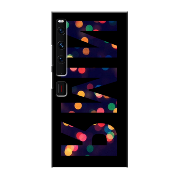 Пластиковый чехол на Huawei Mate Xs 2 с принтом ИМЯ
