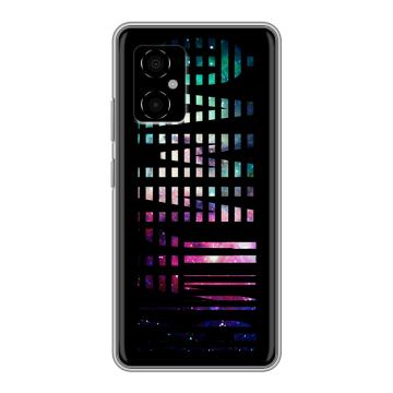 Силиконовый чехол на Xiaomi Poco M4 5G с принтом ФАМИЛИЯ
