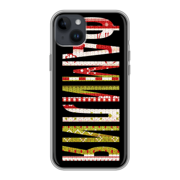 Силиконовый чехол на Iphone 14 Plus с принтом ФАМИЛИЯ
