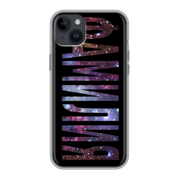 Силиконовый чехол на Iphone 14 Plus с принтом ФАМИЛИЯ