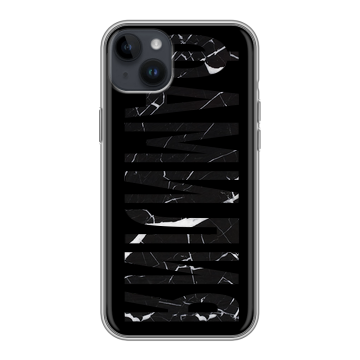 Силиконовый чехол на Iphone 14 Plus с принтом ФАМИЛИЯ