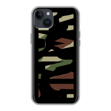 Силиконовый чехол на Iphone 14 Plus с принтом NAME