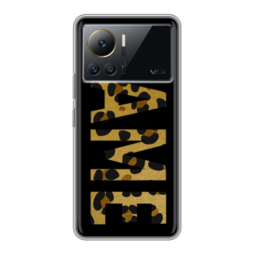 Силиконовый чехол на Infinix Note 12 VIP с принтом NAME