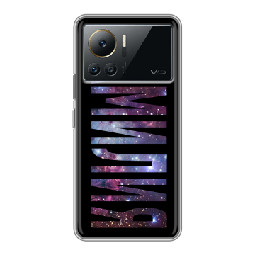 Силиконовый чехол на Infinix Note 12 VIP с принтом ФАМИЛИЯ