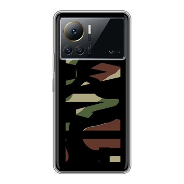 Силиконовый чехол на Infinix Note 12 VIP с принтом NAME