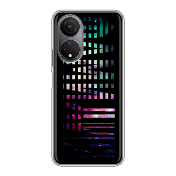 Силиконовый чехол на Huawei Honor X7 с принтом ФАМИЛИЯ
