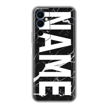 Силиконовый чехол на Tecno Pova Neo 2 с принтом NAME