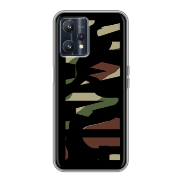 Силиконовый чехол на Realme 9 5G с принтом NAME