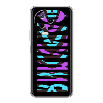 Силиконовый чехол на Infinix Note 12 2023 G99 с принтом ФАМИЛИЯ