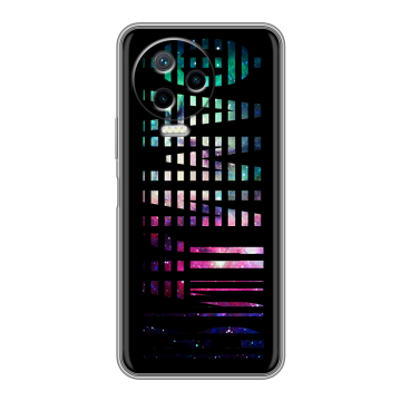 Силиконовый чехол на Infinix Note 12 2023 G99 с принтом ФАМИЛИЯ