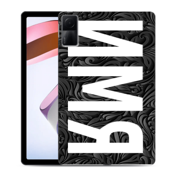 Силиконовый чехол на Xiaomi RedMi Pad с принтом ИМЯ