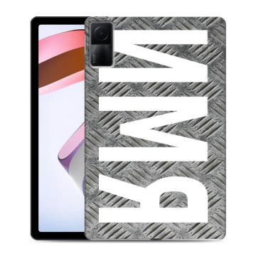 Силиконовый чехол на Xiaomi RedMi Pad с принтом ИМЯ