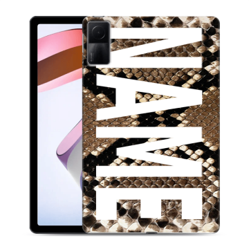 Силиконовый чехол на Xiaomi RedMi Pad с принтом NAME