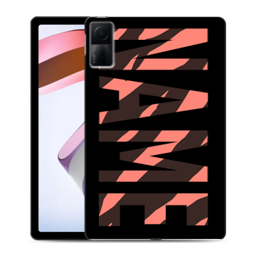Силиконовый чехол на Xiaomi RedMi Pad с принтом NAME