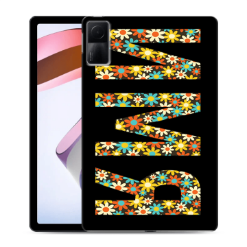 Силиконовый чехол на Xiaomi RedMi Pad с принтом ИМЯ