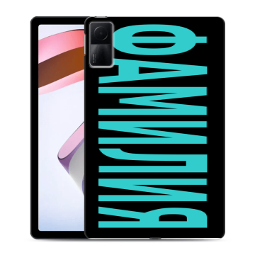 Силиконовый чехол на Xiaomi RedMi Pad с принтом ФАМИЛИЯ