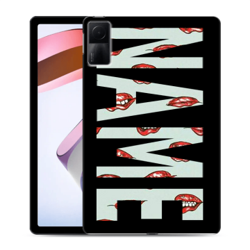 Силиконовый чехол на Xiaomi RedMi Pad с принтом NAME