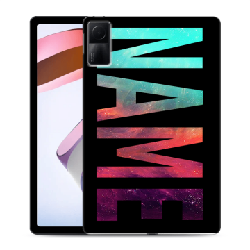 Силиконовый чехол на Xiaomi RedMi Pad с принтом NAME