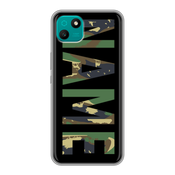Силиконовый чехол на Wiko T10 с принтом NAME
