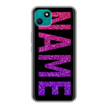 Силиконовый чехол на Wiko T10 с принтом NAME