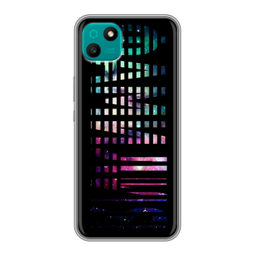 Силиконовый чехол на Wiko T10 с принтом ФАМИЛИЯ