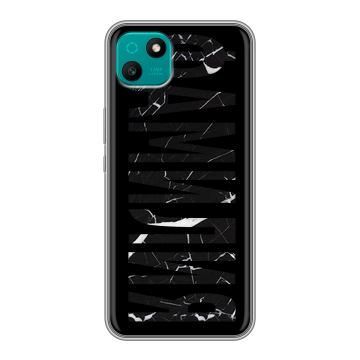 Силиконовый чехол на Wiko T10 с принтом ФАМИЛИЯ