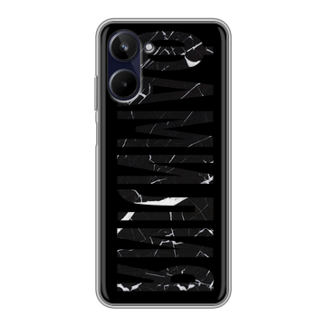 Силиконовый чехол на Realme 10 4G с принтом ФАМИЛИЯ