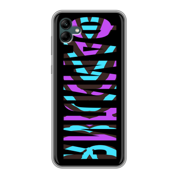 Силиконовый чехол на Samsung Galaxy A04 с принтом ФАМИЛИЯ