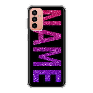 Силиконовый чехол на Samsung Galaxy M23 5G с принтом NAME