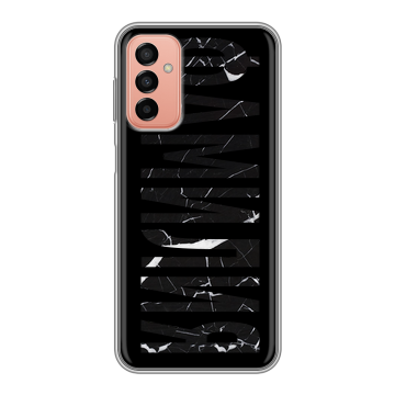 Силиконовый чехол на Samsung Galaxy M23 5G с принтом ФАМИЛИЯ